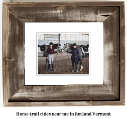 horse trail rides near me in Rutland, Vermont